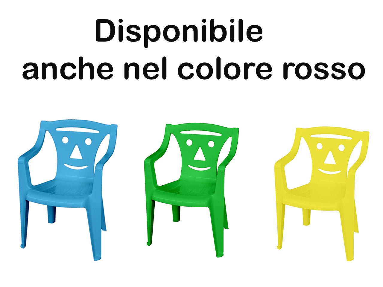 Poltroncina bimbo 37x39x54cm colori assortiti