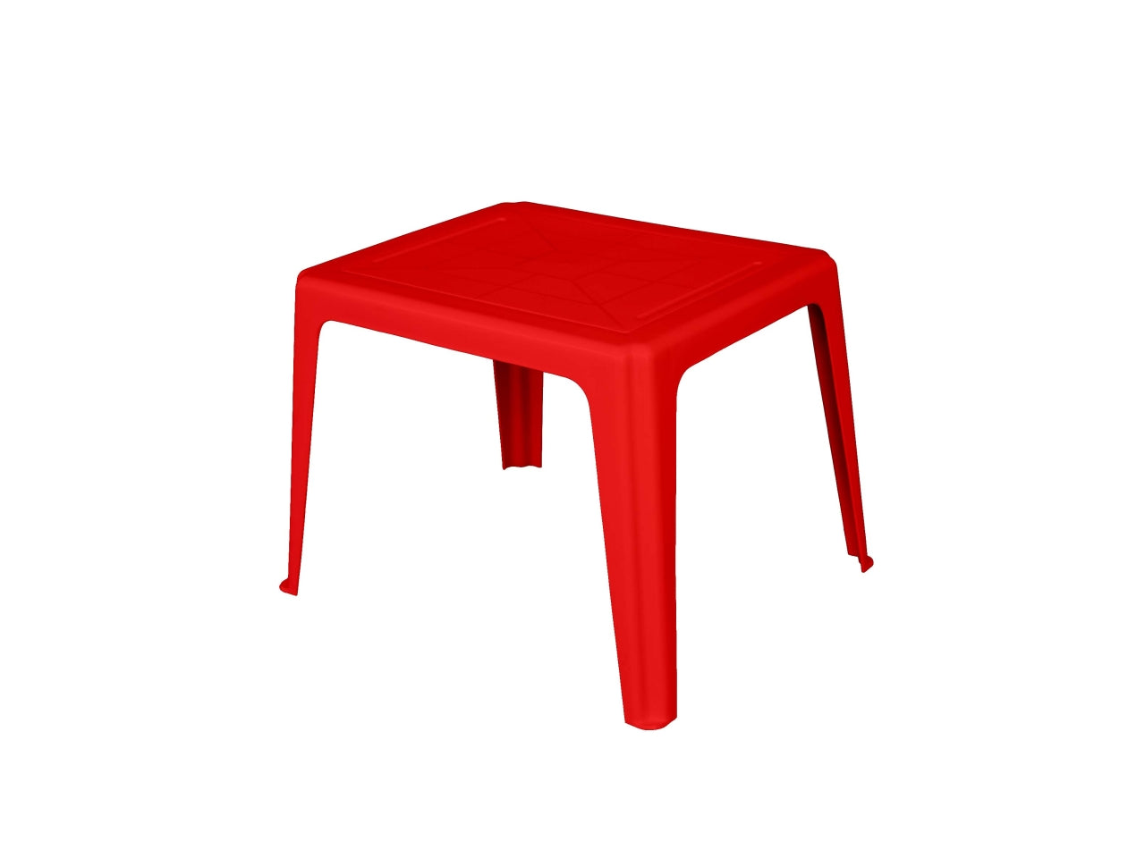 Tavolino elba 62x52x42cm rosso