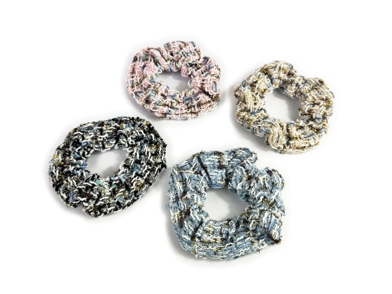 Scrunchies donna lana