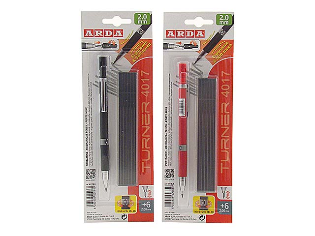 Portamine 2mm colori assortiti mina tratto 2mm 1 pezzo