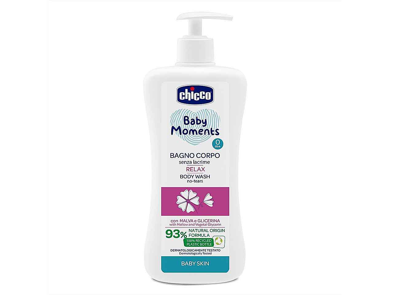 Chicco Bagno Corpo senza lacrime Relax 500 ml Baby Moments