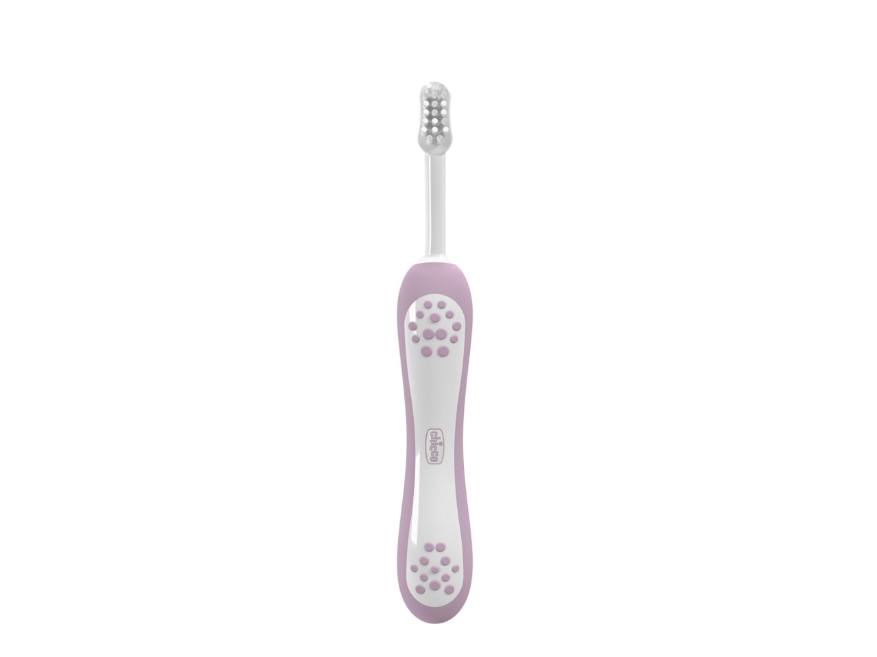 Spazzolino primi denti Oral Care Chicco con setole ultra morbide e impugnatura ergonomica colore lilla, 6-36 mesi