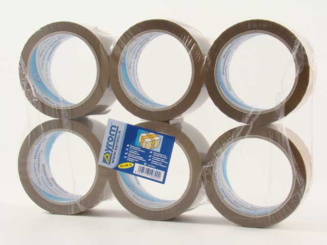 Nastro da imballaggio Vibac in polipropilene avano 50 mm x 66 mt
