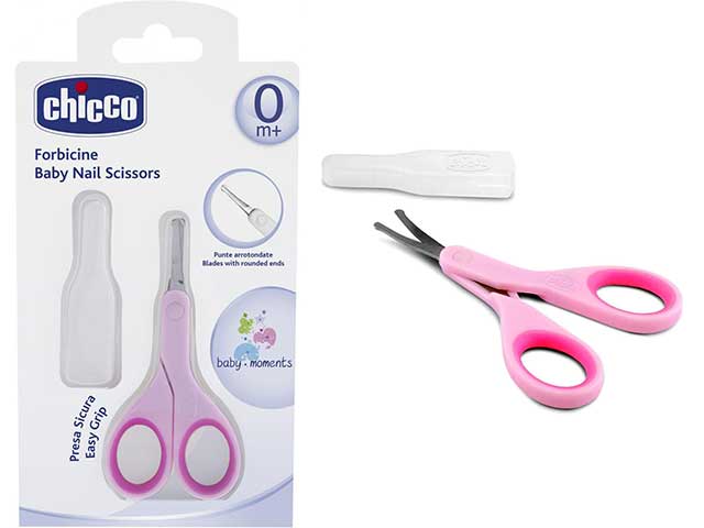Chicco Forbicine Unghie per Neonati e Bambini Rosa