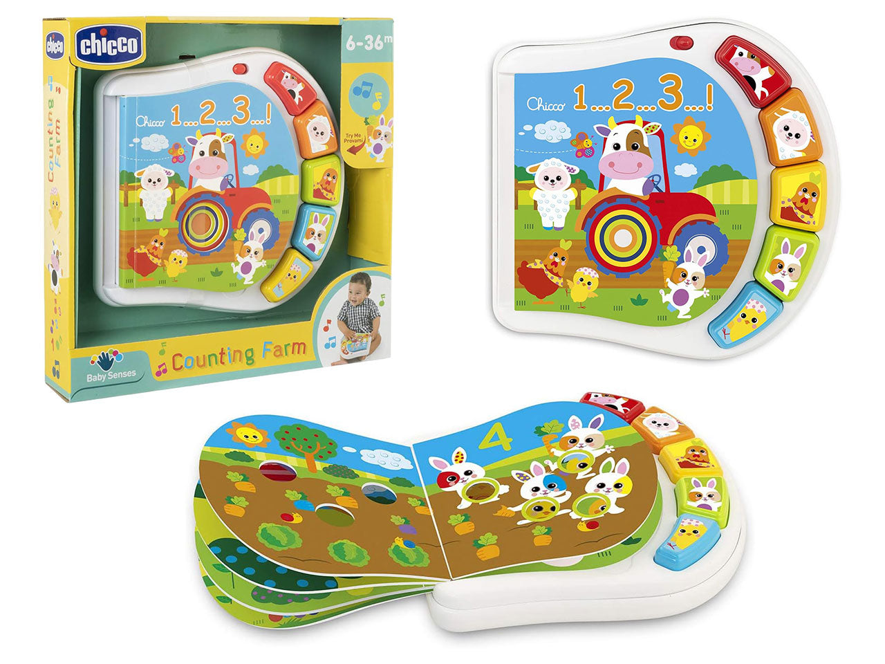 Chicco gioco bs libro fattoria dei numeri