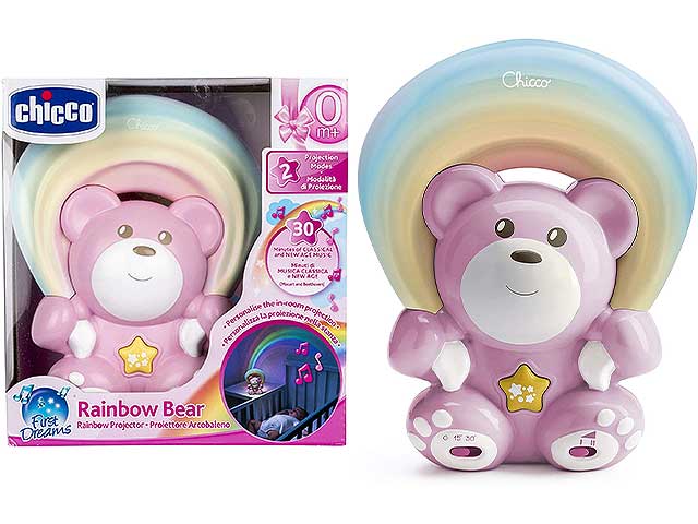 Chicco gioco rainbow bear pink