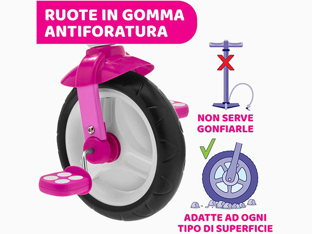 Chicco Triciclo U-Go Rosa