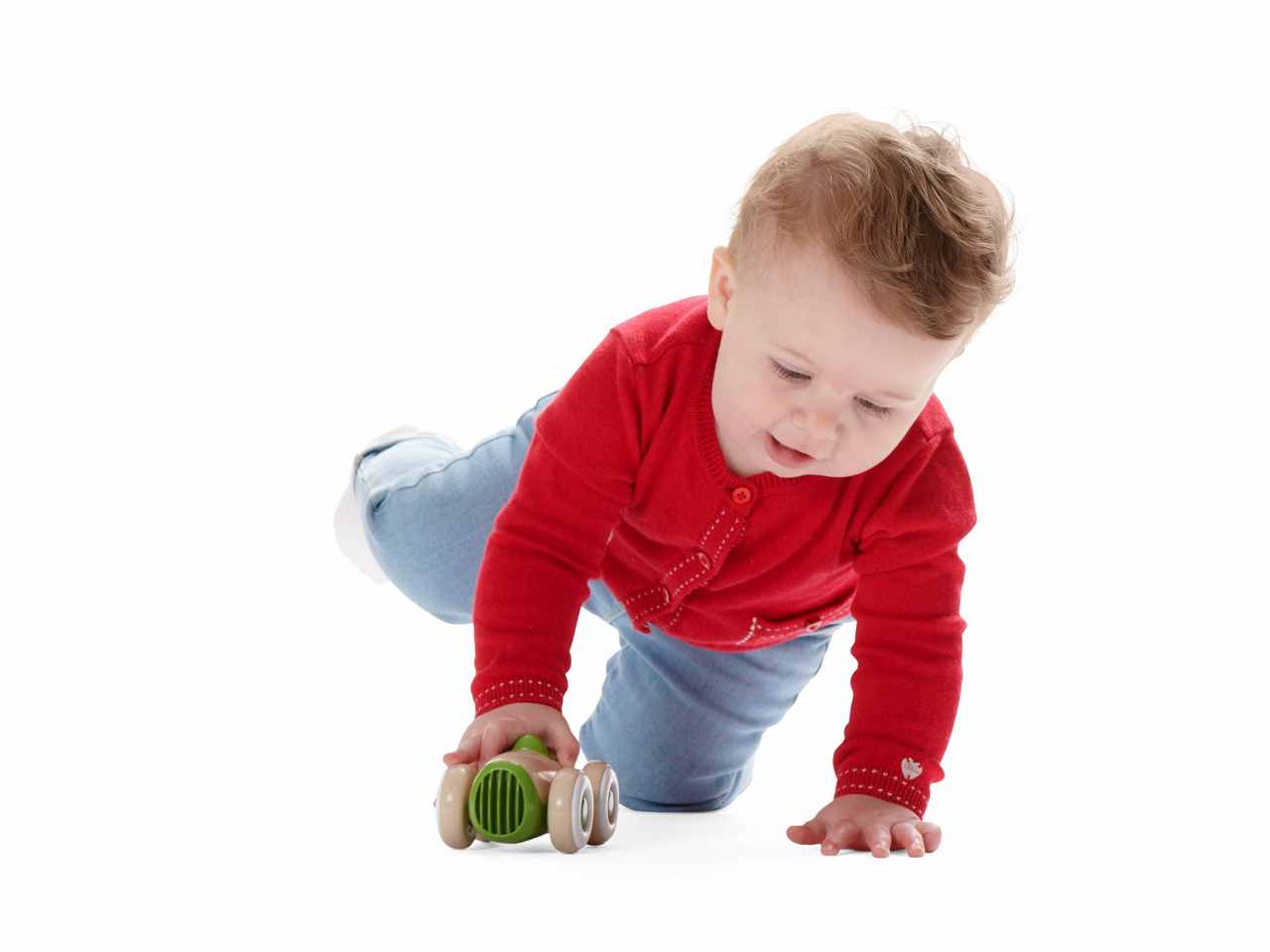 Chicco Macchinina Eco+ Verde Mini Veicolo in Legno e Plastica