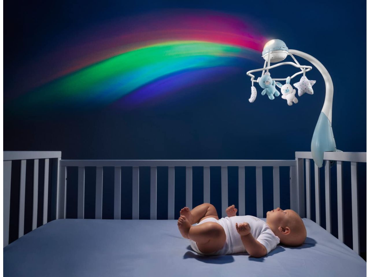 Chicco Giostrina Evolutiva Arcobaleno Giostrina con Proiezione Colori e Musica