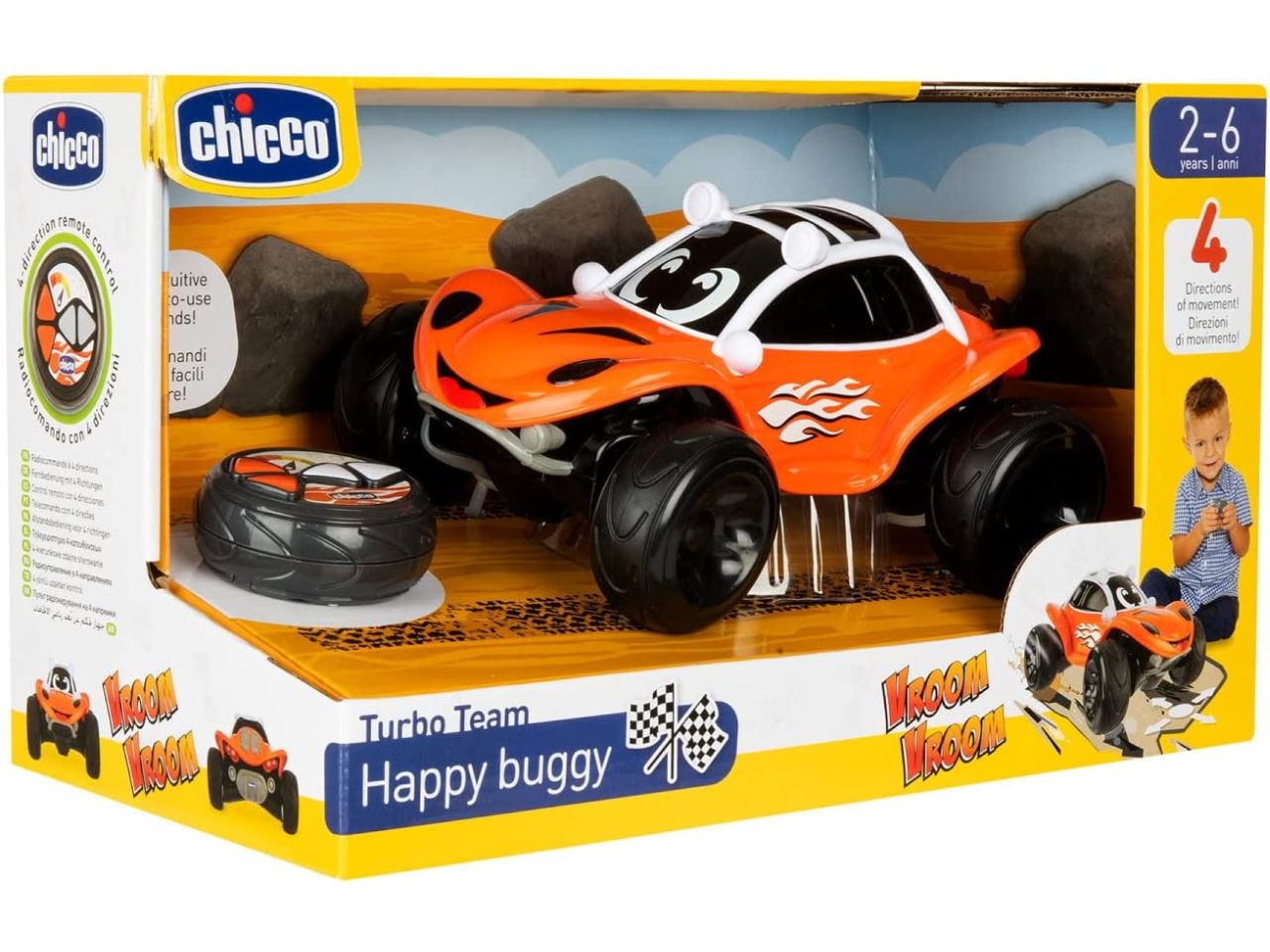 Chicco Happy Buggy Macchina Telecomandata Intuitiva