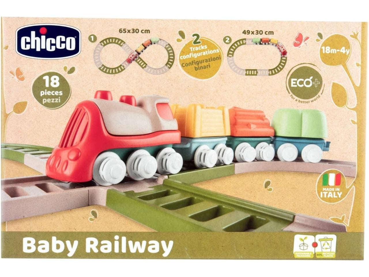 Chicco Trenino per Bambini Playset con Locomotiva e Binari