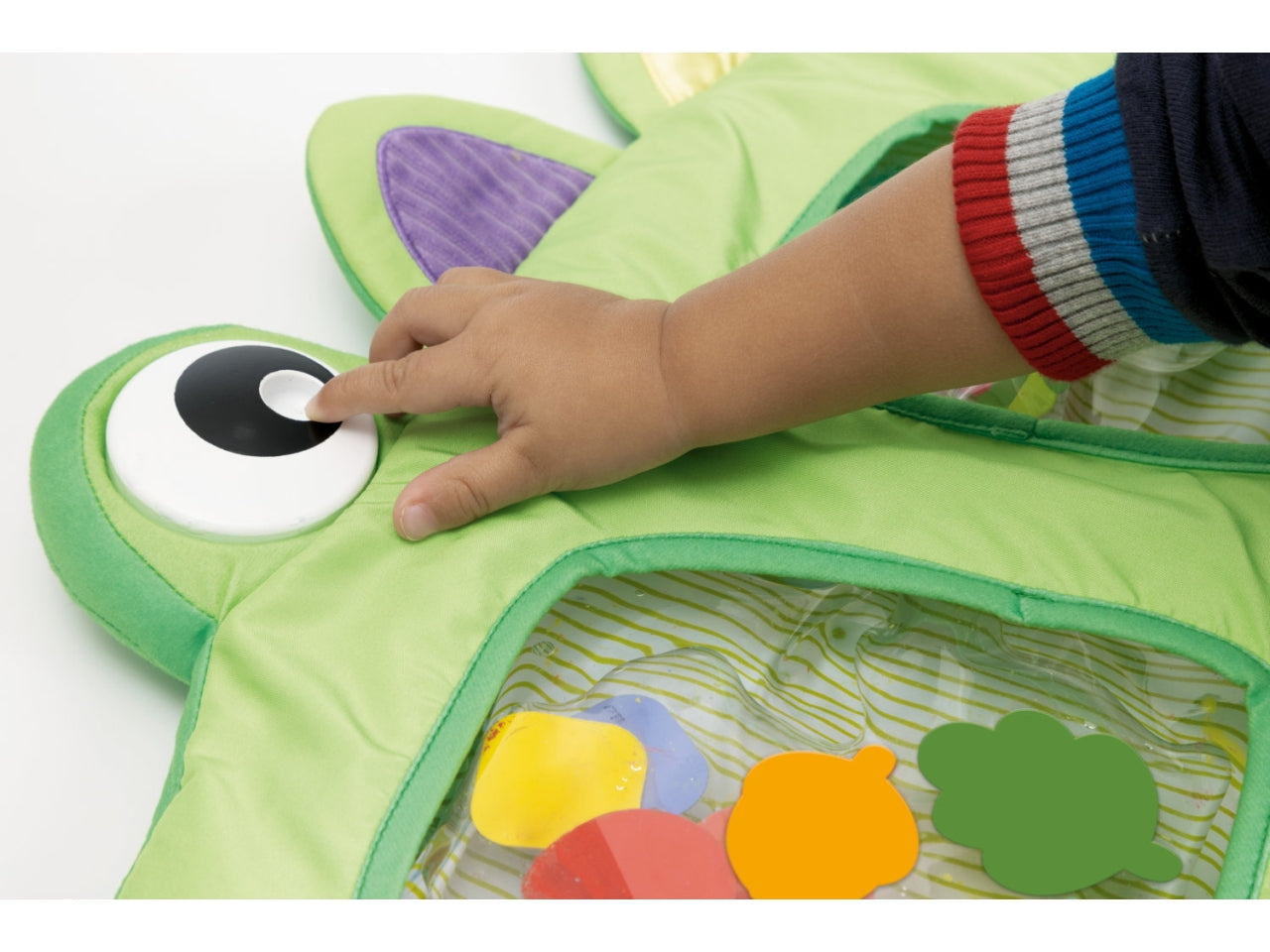 Chicco Coccodrillo Tappeto ad Acqua Tappeto Gonfiabile con Attività Manuali