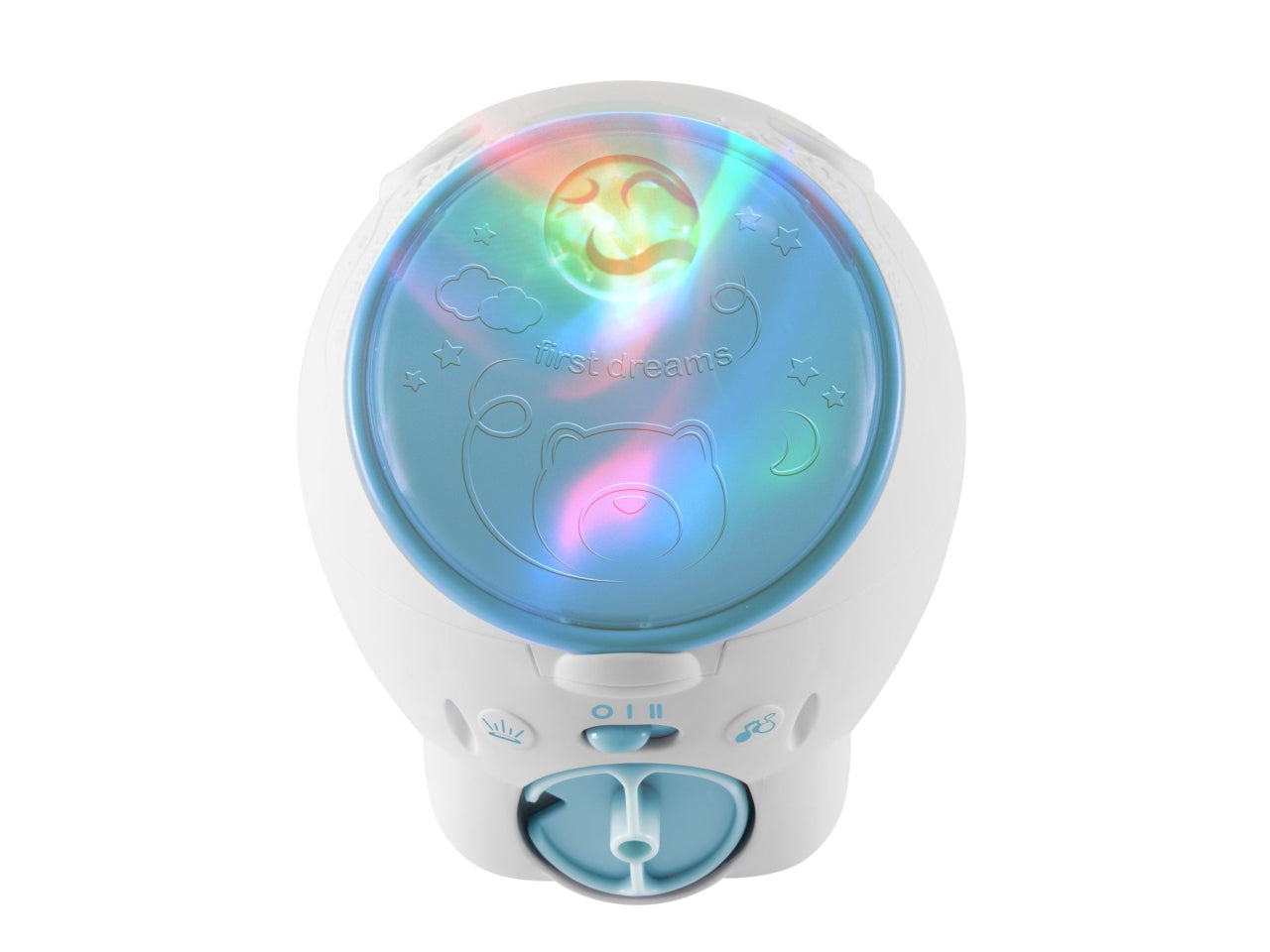 Chicco First Dreams Proiettore Orso Polare Blu Proiettore 2in1 con Luce Notturna