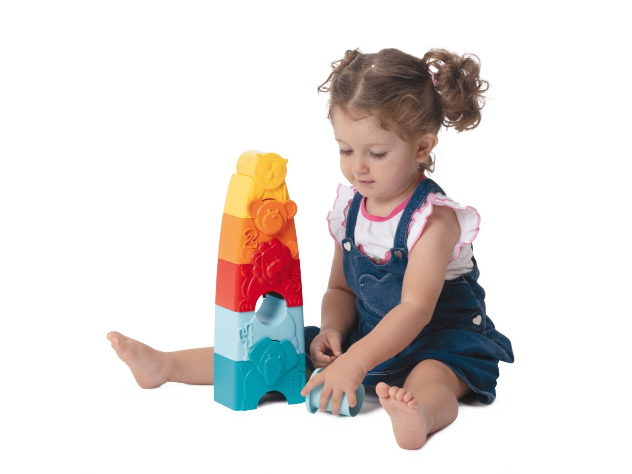 Chicco gioco eco+ stacking animals