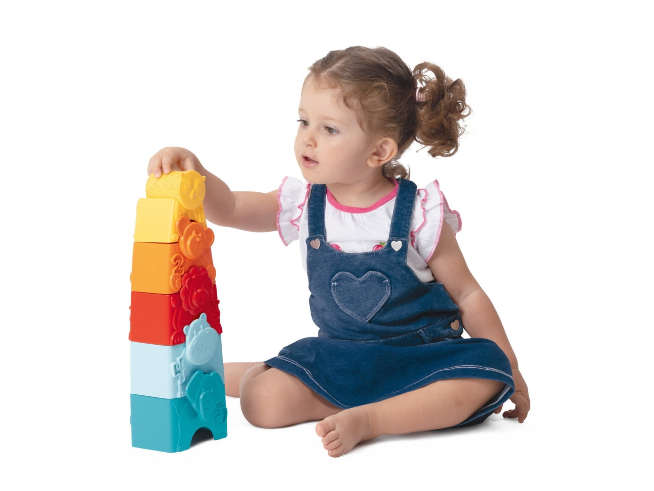 Chicco gioco eco+ stacking animals