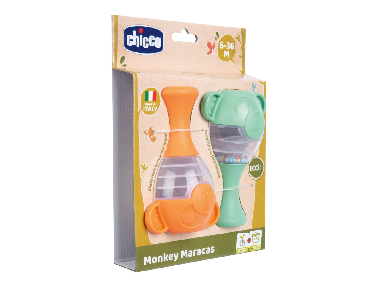 Gioco eco+ maracas scimmie