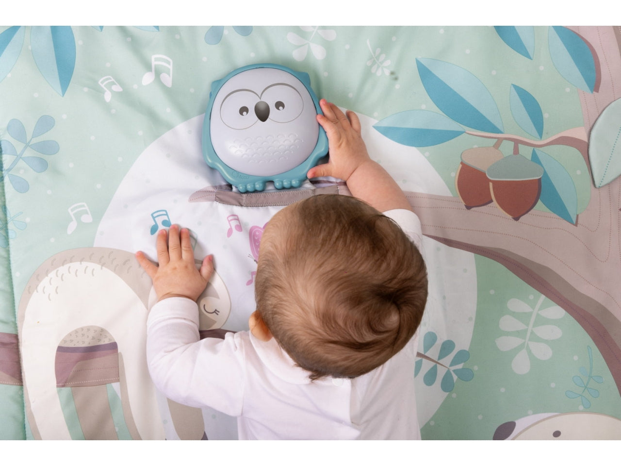 Chicco Tappeto Relax & Play - Multicolor in Plastica, Età 0+ Mesi, Dimensioni 80x1,5x80 cm