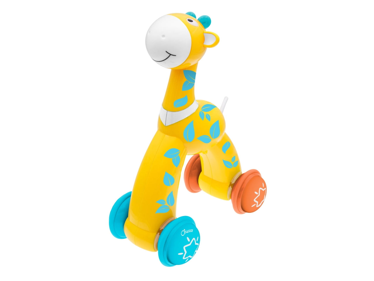 Chicco Giraffa Spingi e Vai - Multicolor in Plastica, Età 12-36 Mesi, Dimensioni 18x11x26 cm