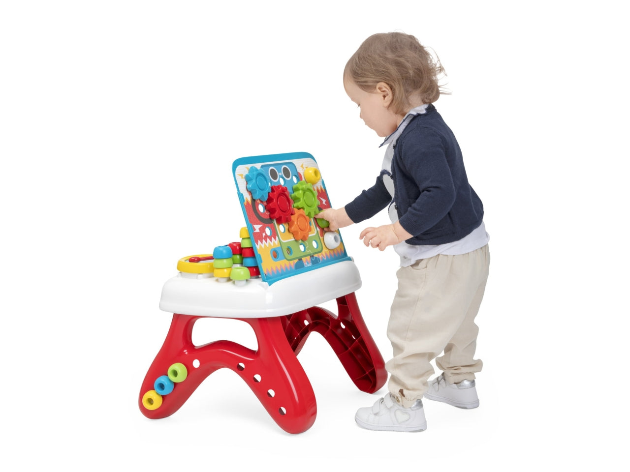 Chicco ABC Art & Craft Desk - Multicolor in Plastica, Età 10-36 Mesi