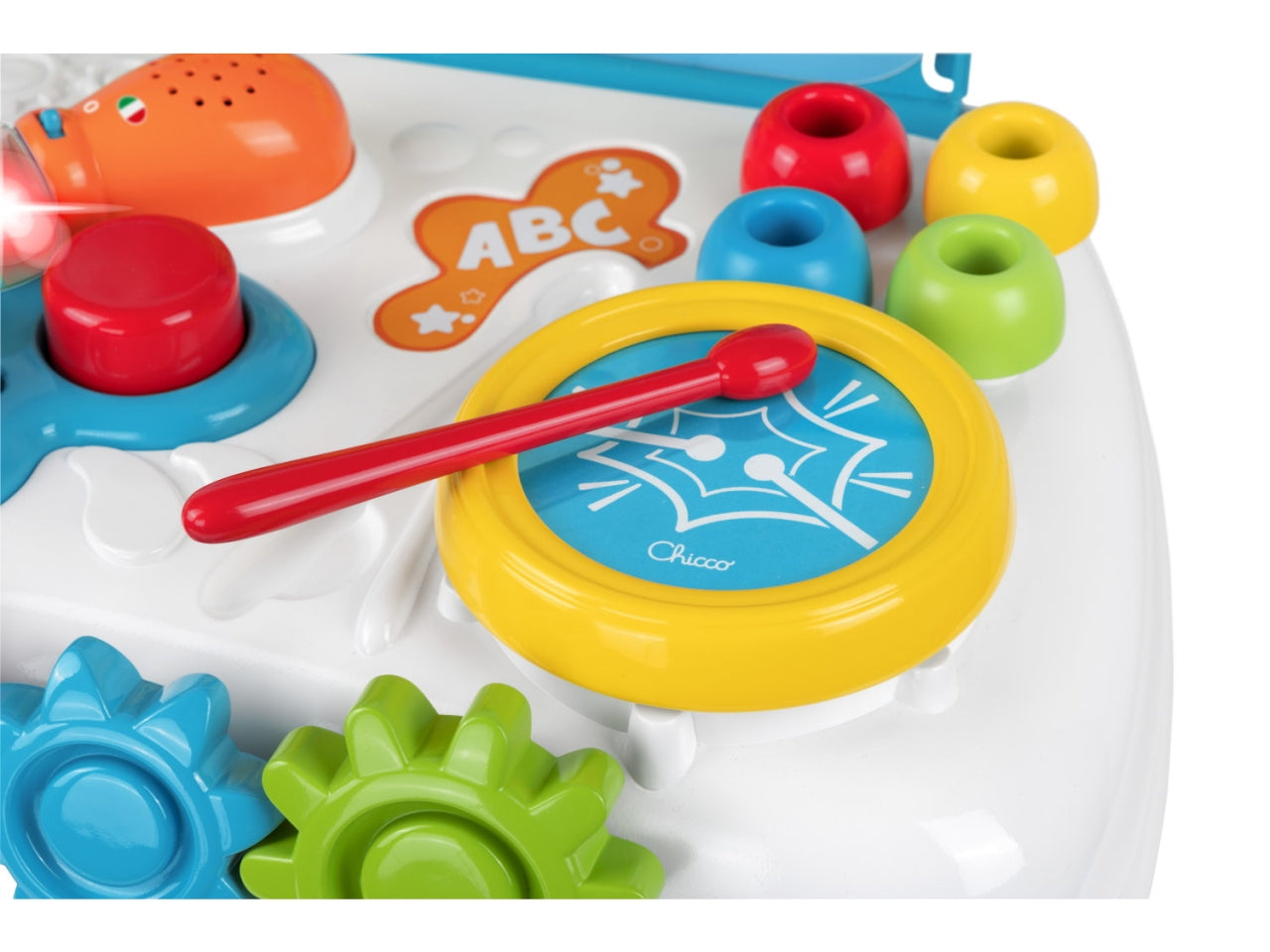 Chicco ABC Art & Craft Desk - Multicolor in Plastica, Età 10-36 Mesi