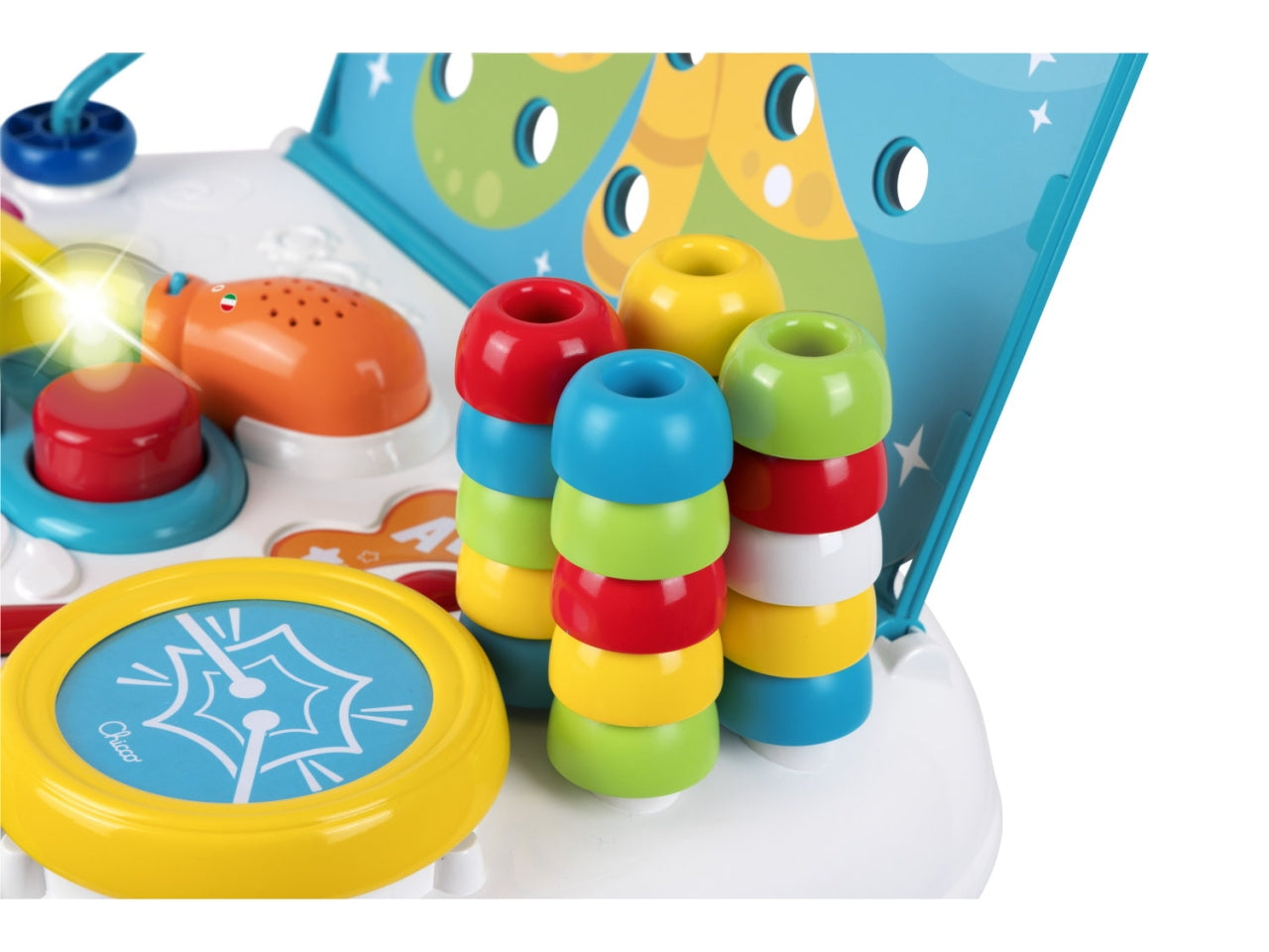 Chicco ABC Art & Craft Desk - Multicolor in Plastica, Età 10-36 Mesi