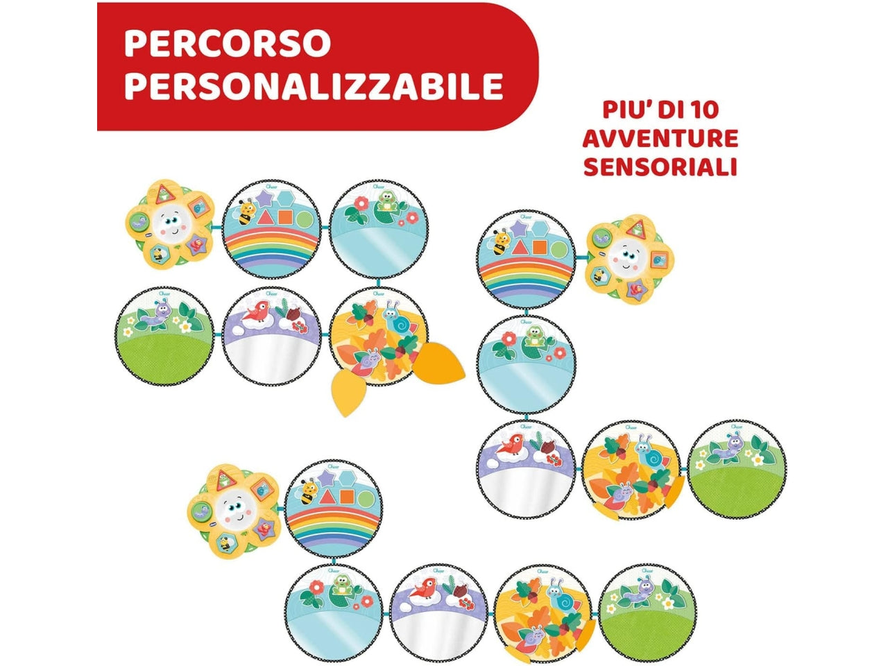 Il Sentiero delle Stagioni - Gioco Interattivo, Multicolor, Età 9+ Mesi, Unisex, Chicco