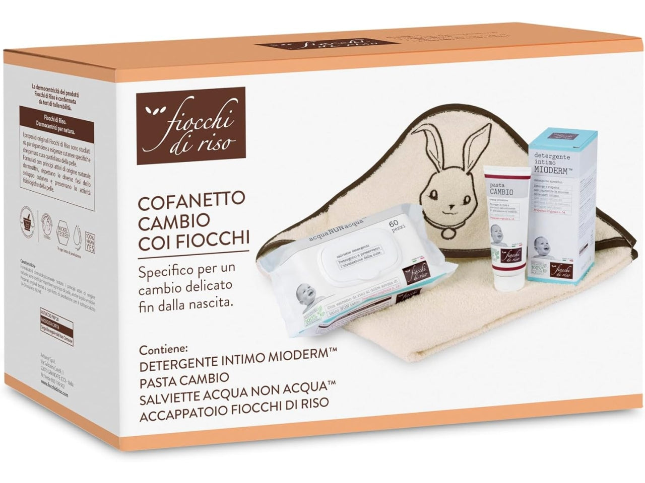 Fiocchi di riso cofanetto cambio, Colore: panna | Chicco