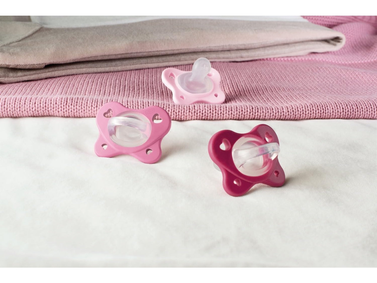 Gommotto ph dual soft rosa 16-36 mesi - confezione da 2 ciuccetti | Chicco
