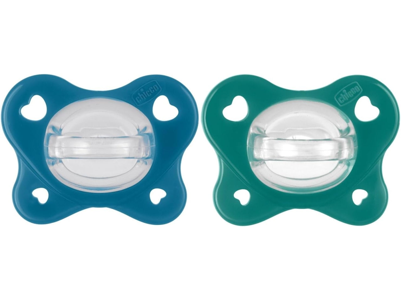 Gommotto ph dual soft blu 16-36 mesi - confezione da 2 ciuccetti | Chicco
