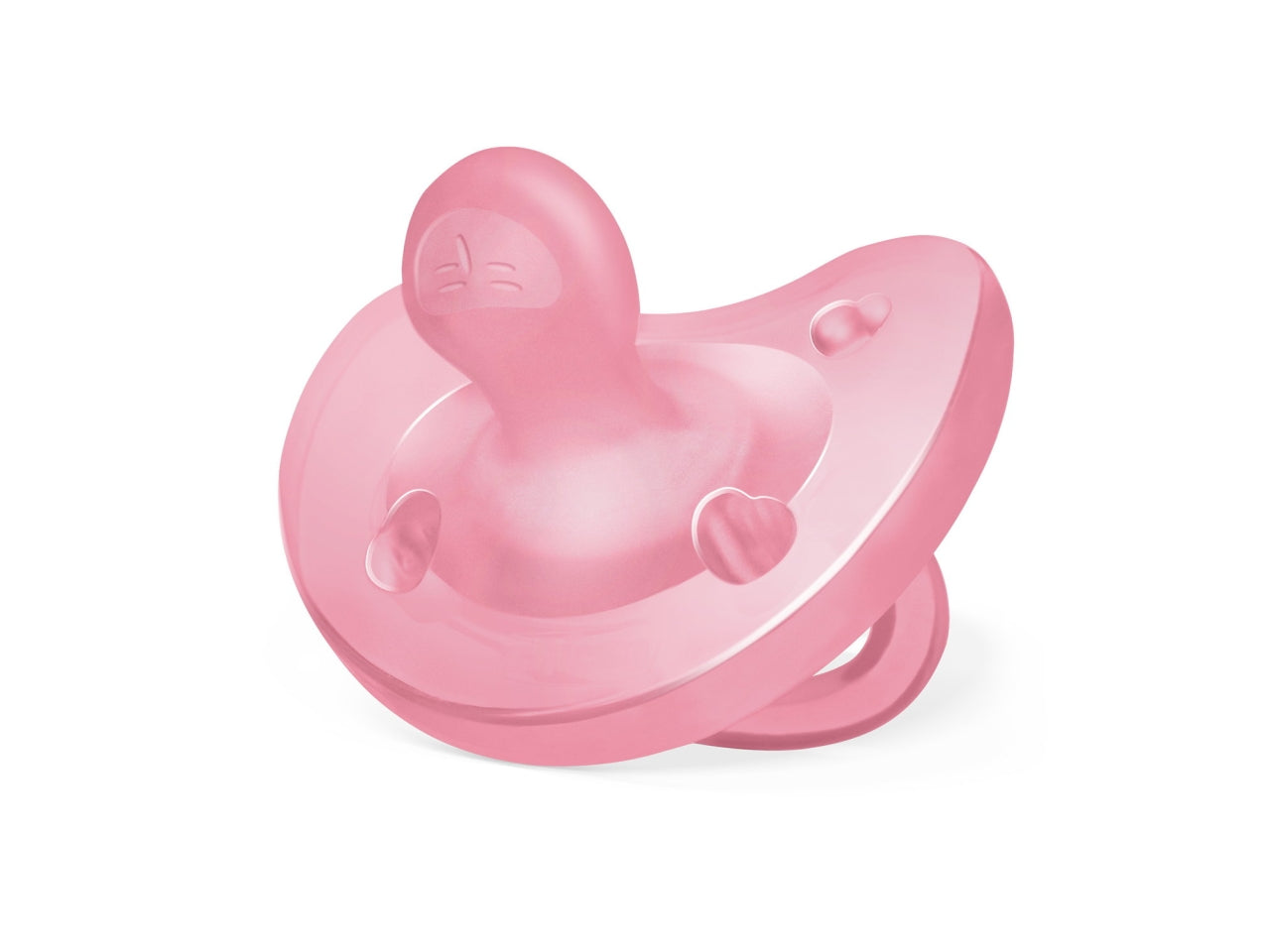 Set di 2 gommotti physio soft rosa 6-16m, Adatto per 6-16 mesi | Chicco