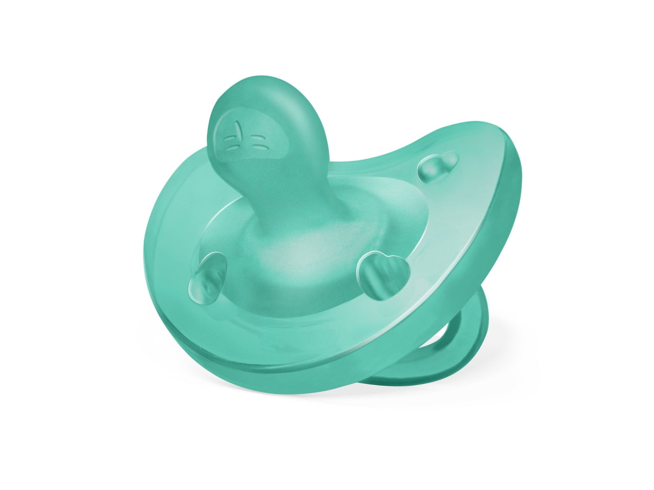 Set di 2 gommotti physio soft azzurro 6-16m, Adatto per 6-16 mesi Chicco