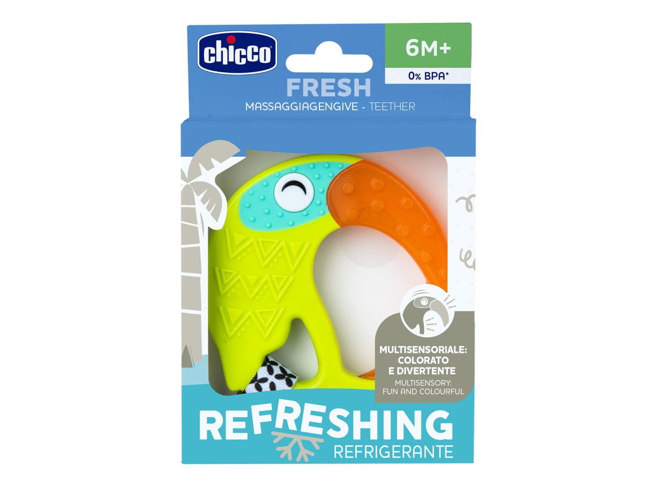 Massaggiagengive funny refrigerante 6m+, Colore: multicolor | Chicco