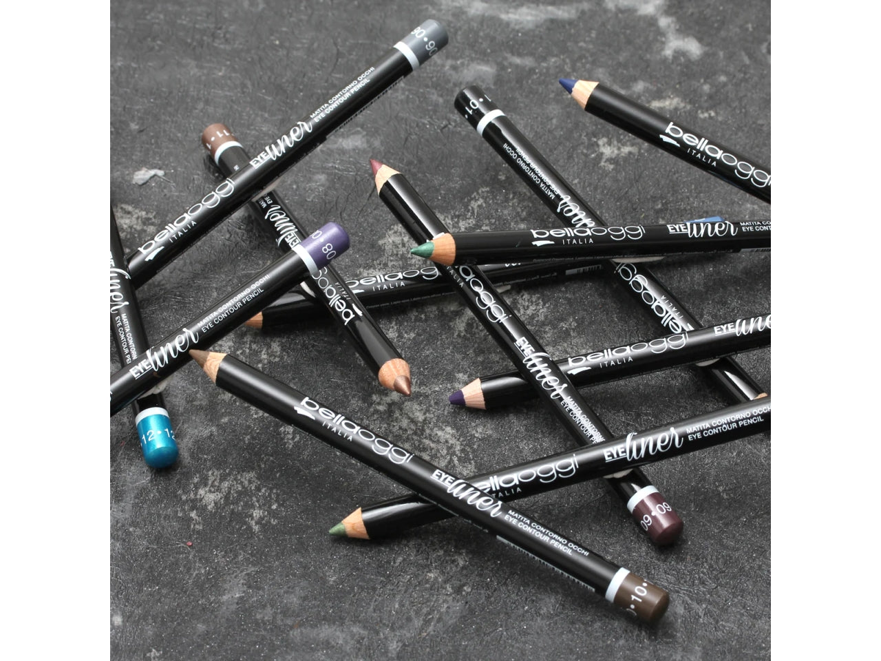 Matita Contorno Occhi Eye Liner - Tratto preciso e tenuta perfetta - Green - Bellaoggi