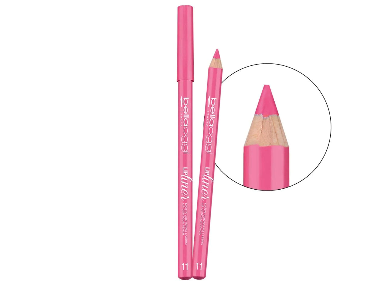 Matita labbra per contorno preciso - Lip Liner - Shock Pink - Bellaoggi