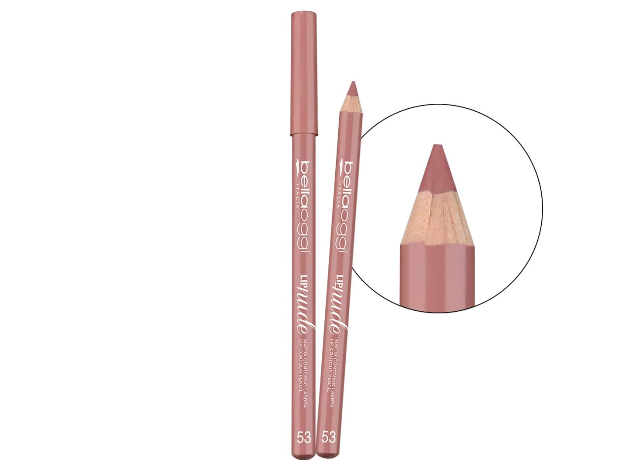 Matita labbra Mat lunga tenuta - Lip Nude - Naked Beige - Bellaoggi
