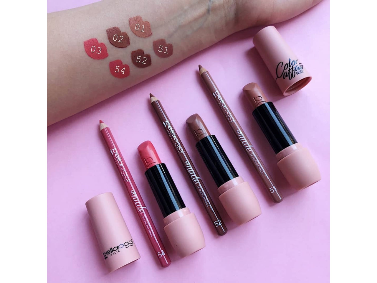 Matita labbra Mat lunga tenuta - Lip Nude - Naked Beige - Bellaoggi
