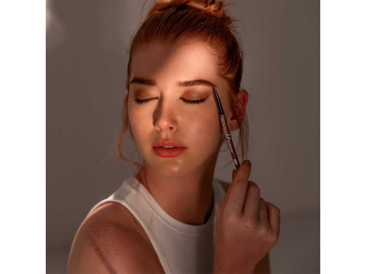 Matita Sopracciglia - Water Resistant e Lunga Tenuta - Taupe Brown - Bellaoggi