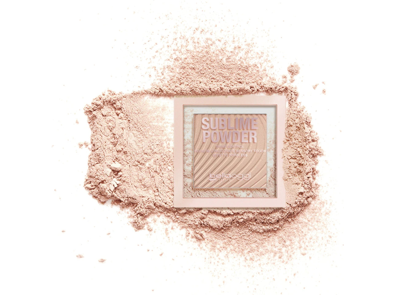 Cipria uniformante - Sublime Powder - Texture Scorrevole e Minimizzazione dei Pori - Medium Light - Bellaoggi