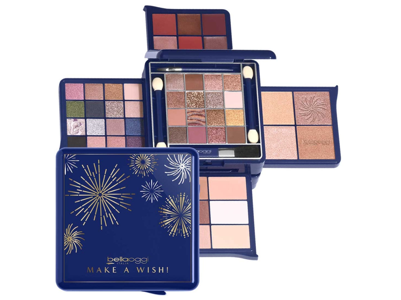 Bellaoggi trousse 32 eyeshadows 2 bronzer 1 contouring 3 powder 4 highlighter 9 lip gloss, Tipologia prodotto: trousse | Bellaoggi