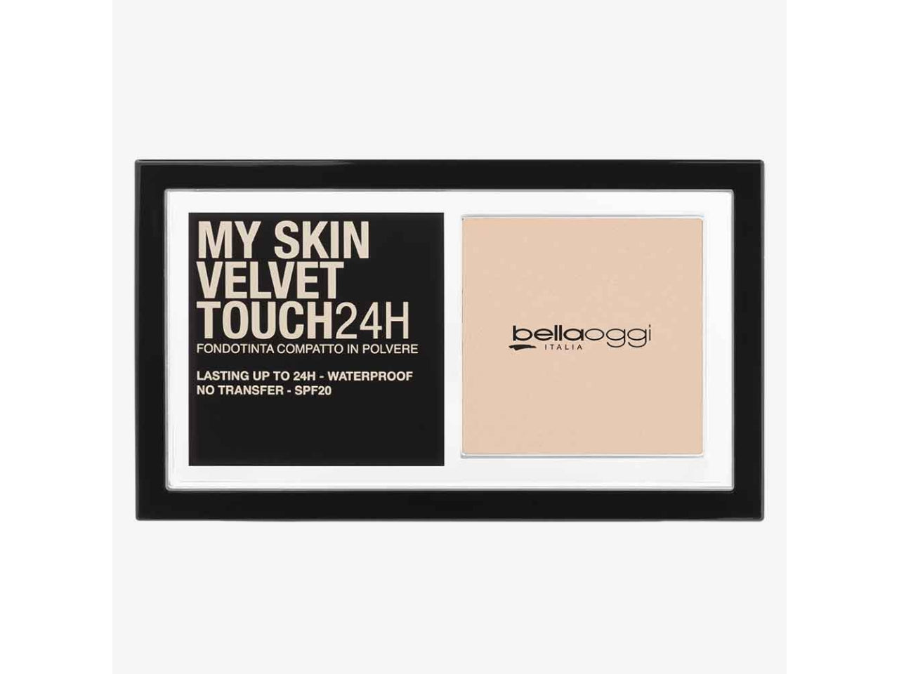 Bellaoggi fondotinta my skin velvet touch, Tipologia prodotto: fondotinta compatto in polvere con specchietto | Bellaoggi