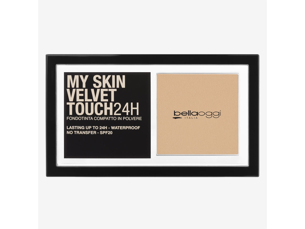 Bellaoggi fondotinta my skin velvet touch, Tipologia prodotto: fondotinta compatto in polvere con specchietto | Bellaoggi