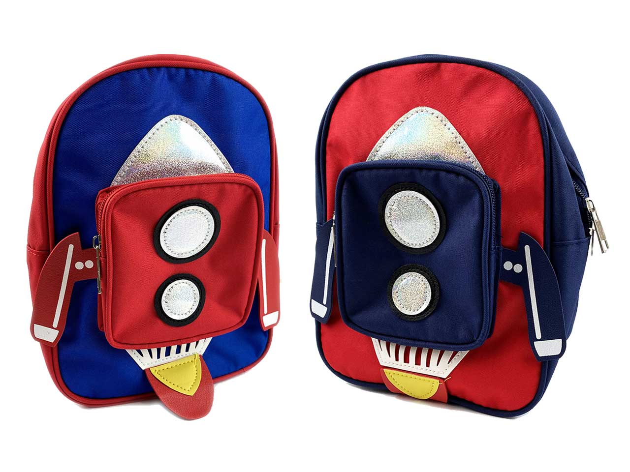 Zainetto polo play con razzo spaziale