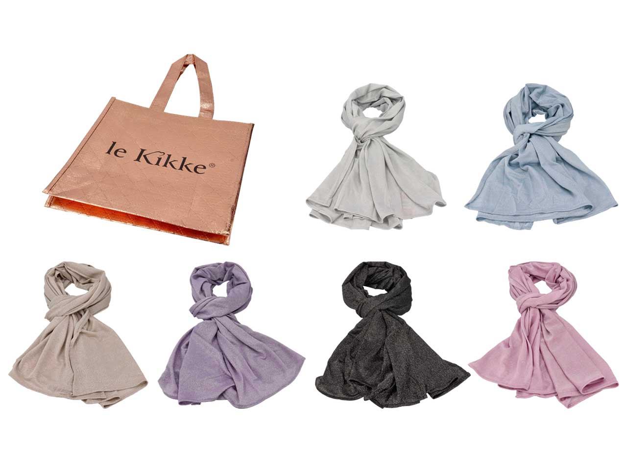 Sciarpa donna le kikke con busta$