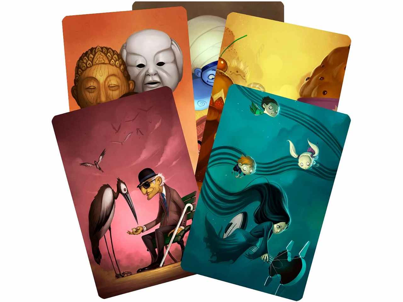 Dixit Gioco da Tavolo di inventiva e Immaginazione per 3-8 Giocatori, Edizione Italiana - Asmodee