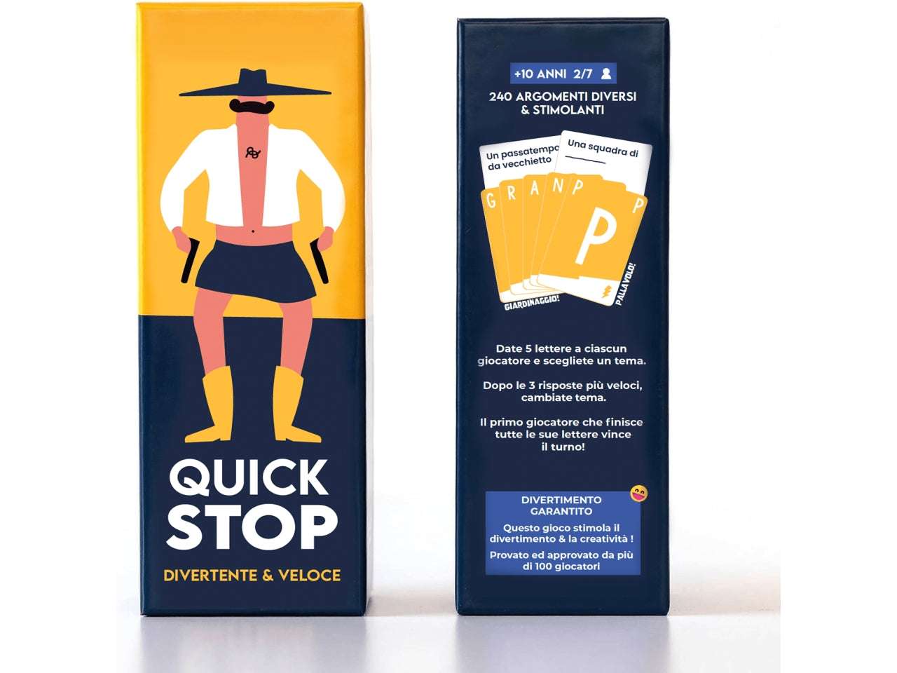 Quickstop, gioco di società coinvolgente da 2 a 7 giocatori, per ragazzi di 10 + anni - Asmodee