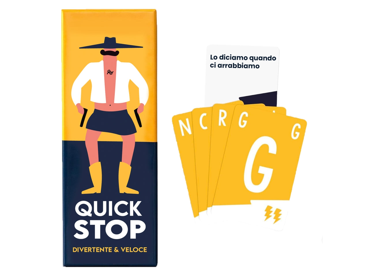 Quickstop, gioco di società coinvolgente da 2 a 7 giocatori, per ragazzi di 10 + anni - Asmodee