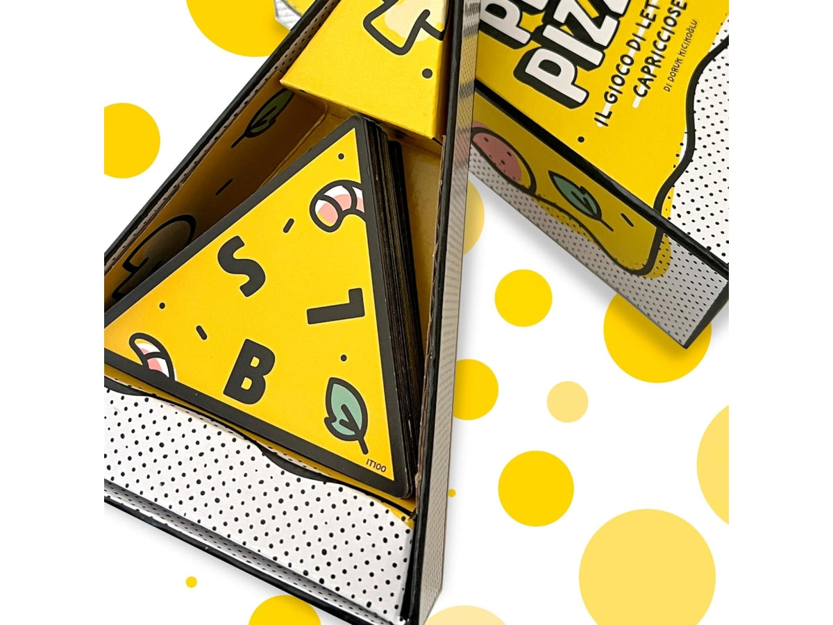 P per Pizza, gioco di carte da 2 a 4 giocatori per ragazzi di 8+ anni