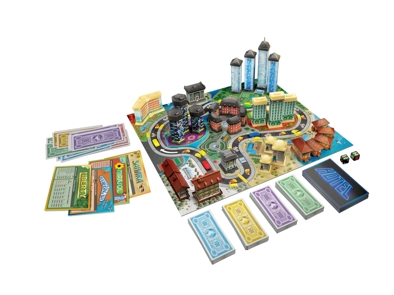 Hotel, gioco da tavolo da 2a 4 giocatori, età 8+ anni - Asmodee