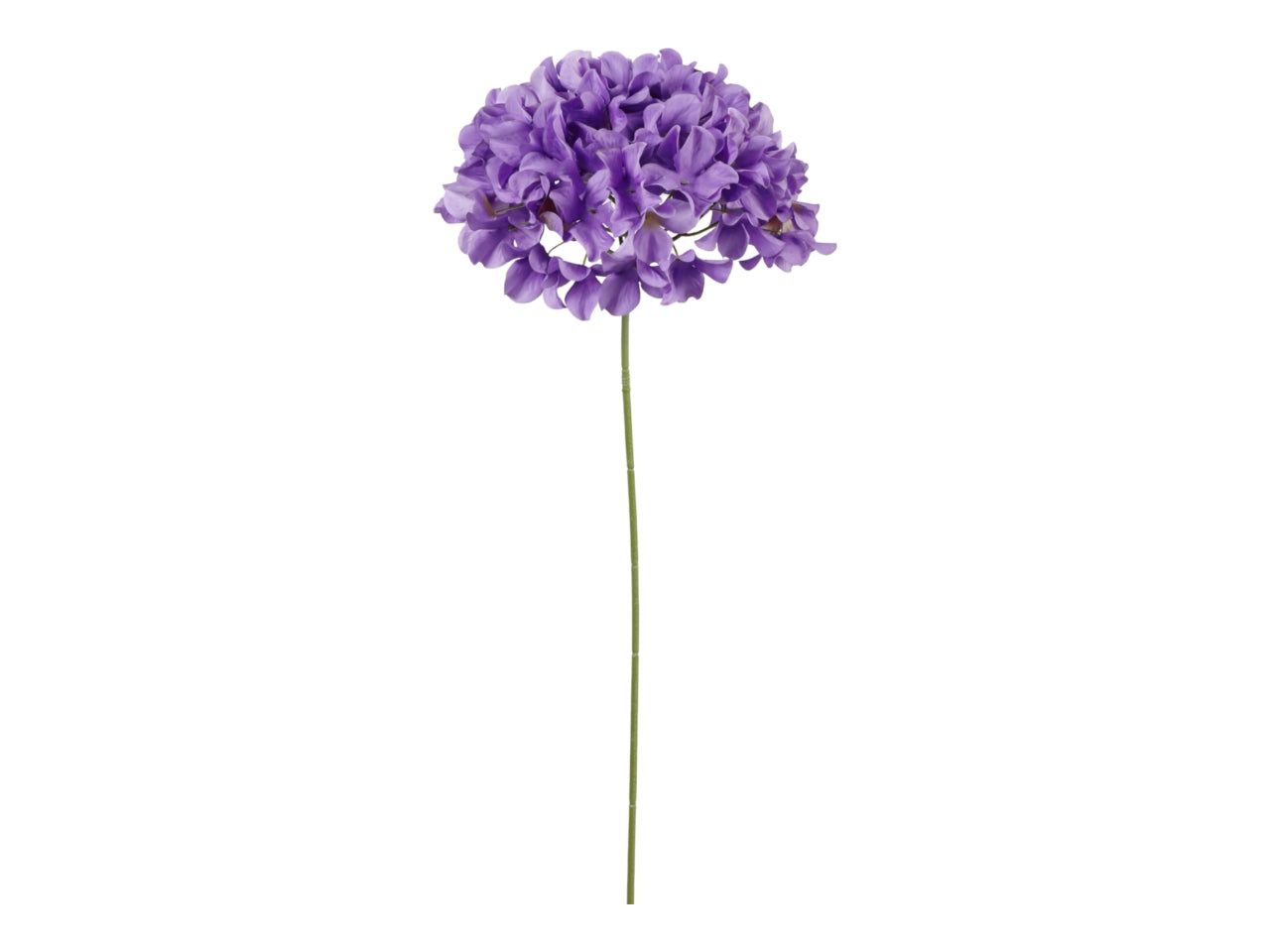 Ortensia ramo singolo 76cm viola