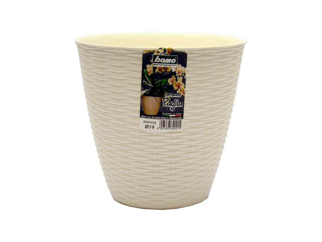 L.paglia panna portavaso d19xh17,6 34021